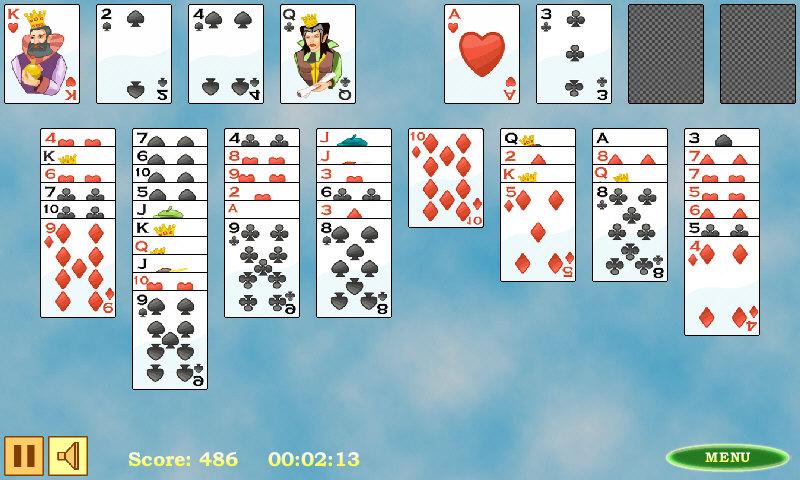 Free Cell Solitaire - screenshot 3